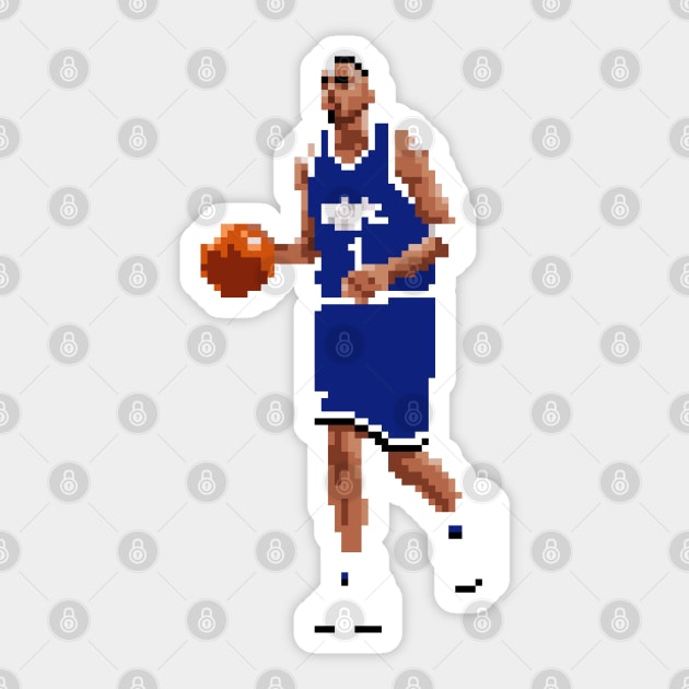 Anfernee Hardaway Pixel Dribble Sticker by qiangdade